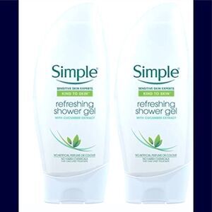 🥀Simple Kind To Skin Refreshing Shower Gel 250ml
